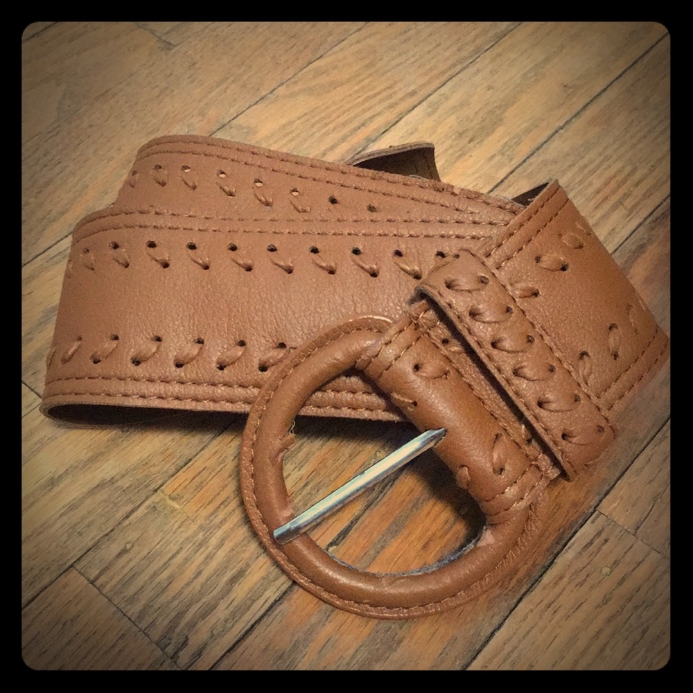 Wide Brown Belt, 2 for $10 w Bundle